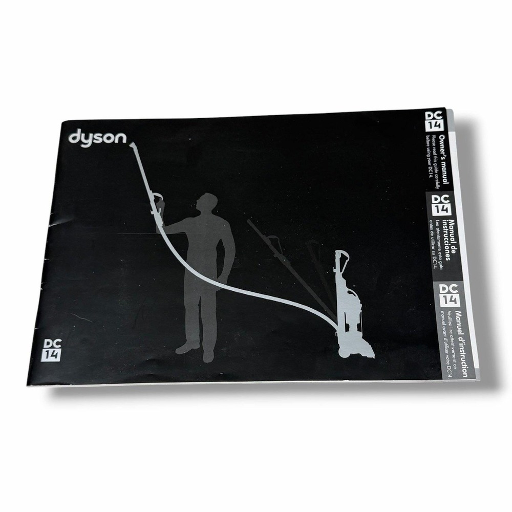 Dyson DC14 Owner's Manual Instructions Guide Booklet